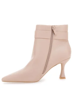 Stivaletti con Tacco Nude B8830Q10 da Donna-MON DIEU Online