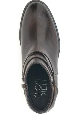 Stivaletti Marroni con Tacco Medio YDLHQ03-MON DIEU Sale