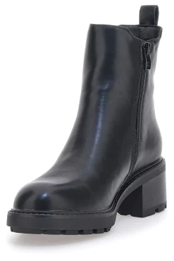 Stivaletti Neri con Elastico e Cerniera Laterale Capsule 24286006-PITTARELLO Sale