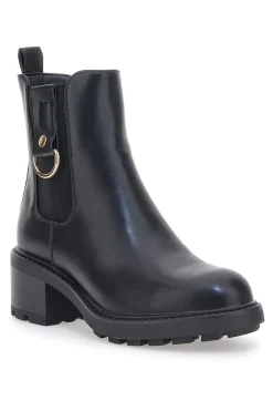 Stivaletti Neri con Elastico e Cerniera Laterale Capsule 24286006-PITTARELLO Sale