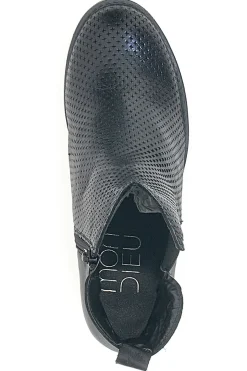 Stivaletti Neri Con Tacco 301-MON DIEU Outlet