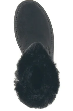 Stivaletti neri con zip laterale, fibbia e interno con pelo CAW759092020-CARRERA Best