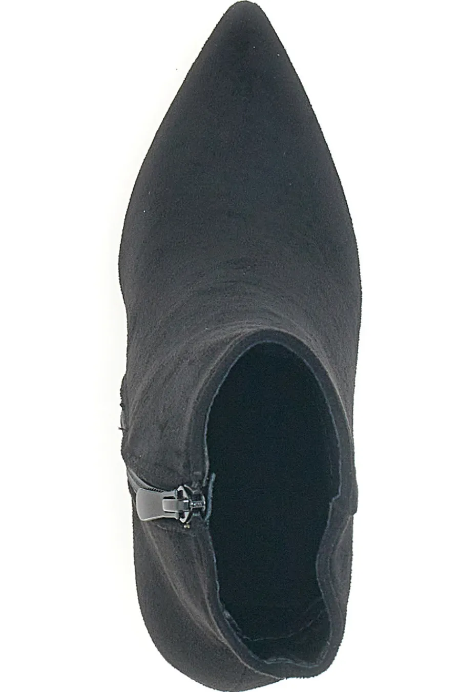 Stivaletti Neri Effetto Suede Con Tacco 10 cm 486-THE FIRST Discount