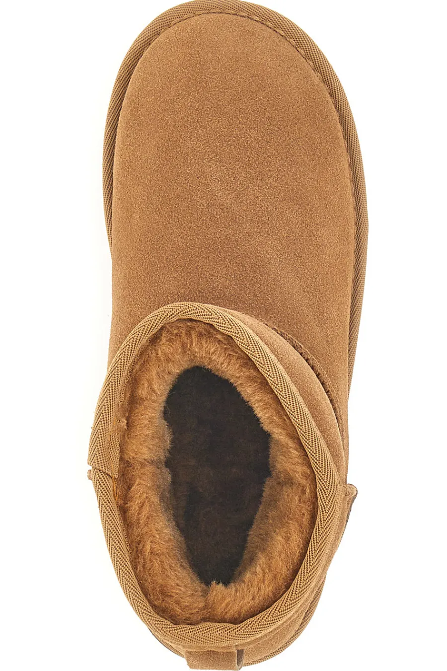 Stivaletti pantofole con suola platform e interno in pelo L1251-MON DIEU New