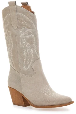 Stivaletti Texani Con Tomaia Ricamata Made in Italy TEX901RN-PITTARELLO LOVE Clearance
