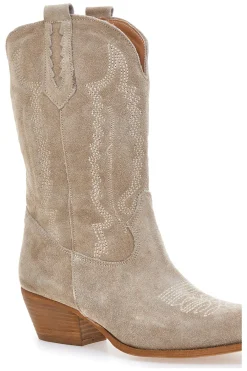 Stivaletti texani in vera pelle ricamati TEX4090-PITTARELLO LOVE Discount
