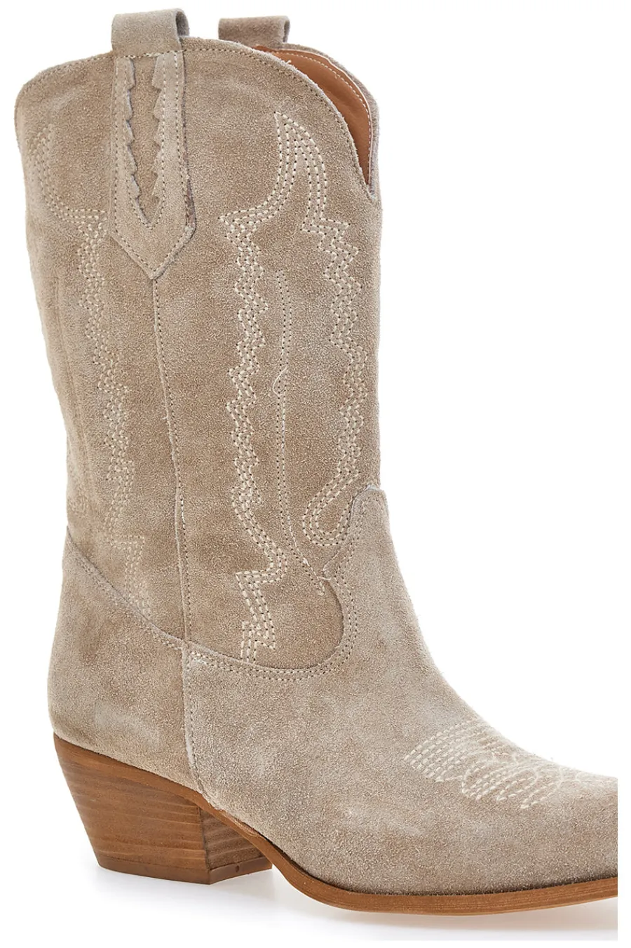 Stivaletti texani in vera pelle ricamati TEX4090-PITTARELLO LOVE Discount