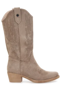 Stivaletti Texani Taupe con Rimani CAFE' COST Q903A1-CAFÈ COST Online