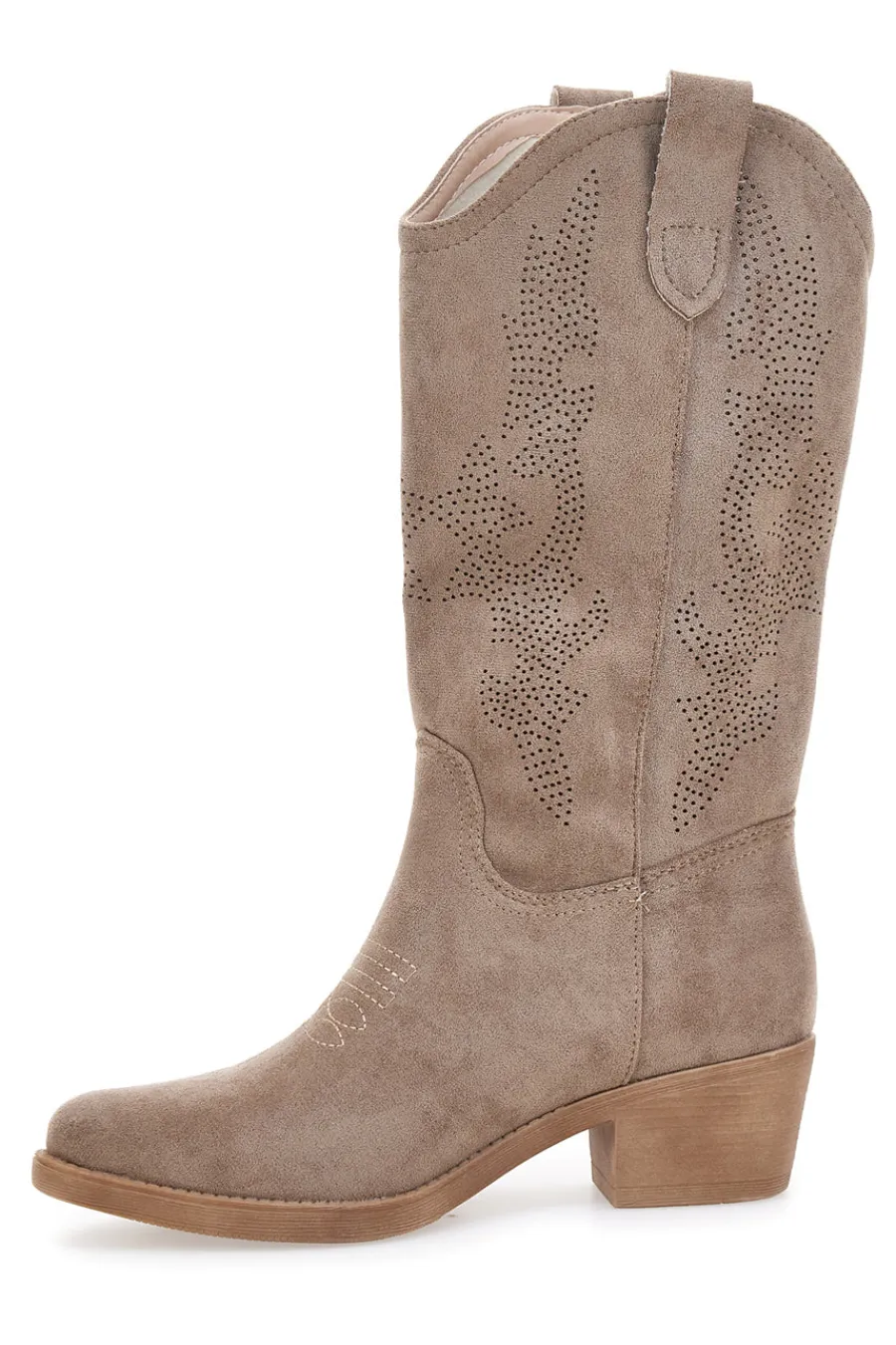 Stivaletti Texani Taupe con Rimani CAFE' COST Q903A1-CAFÈ COST Online