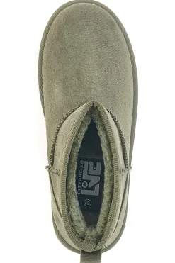 Stivaletti verdi con pelo e interno caldo PK1497E-PITTARELLO LOVE Clearance