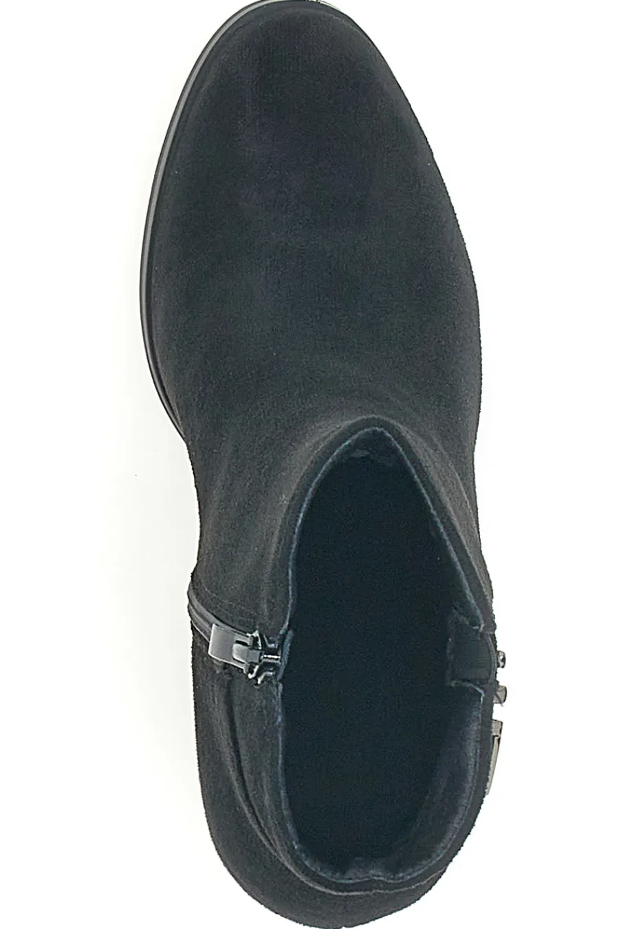 Stivaletto nero effetto camoscio con tacco Alto 370-ENERGY Discount
