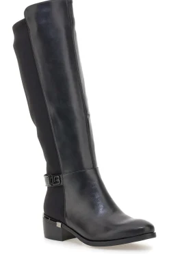 Stivali alti neri con fascia elastica 9310-LAURA BIAGIOTTI New