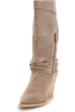 Stivali Beige traforati con fibbie Cafe' cost P723-CAFÈ COST Best