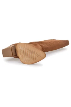 Stivali marroni in vera pelle stile texano TEX902-PITTARELLO LOVE