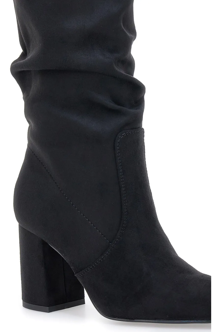 Stivali neri al ginocchio con tacco e gambale morbido BT2140004-PITTARELLO CAPSULE Online