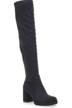 Stivali Neri da Donna spora il ginocchio Con Tacco 43105-PITTARELLO COUTURE Sale
