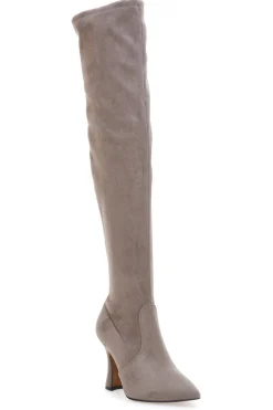 Stivali Overknee 706 Fango Scamosciato-PITTARELLO Outlet