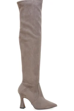 Stivali Overknee 706 Fango Scamosciato-PITTARELLO Outlet