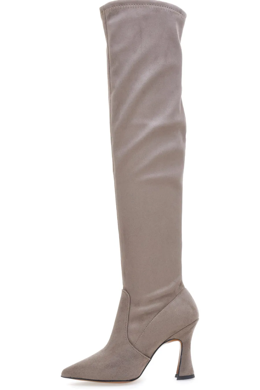 Stivali Overknee 706 Fango Scamosciato-PITTARELLO Outlet