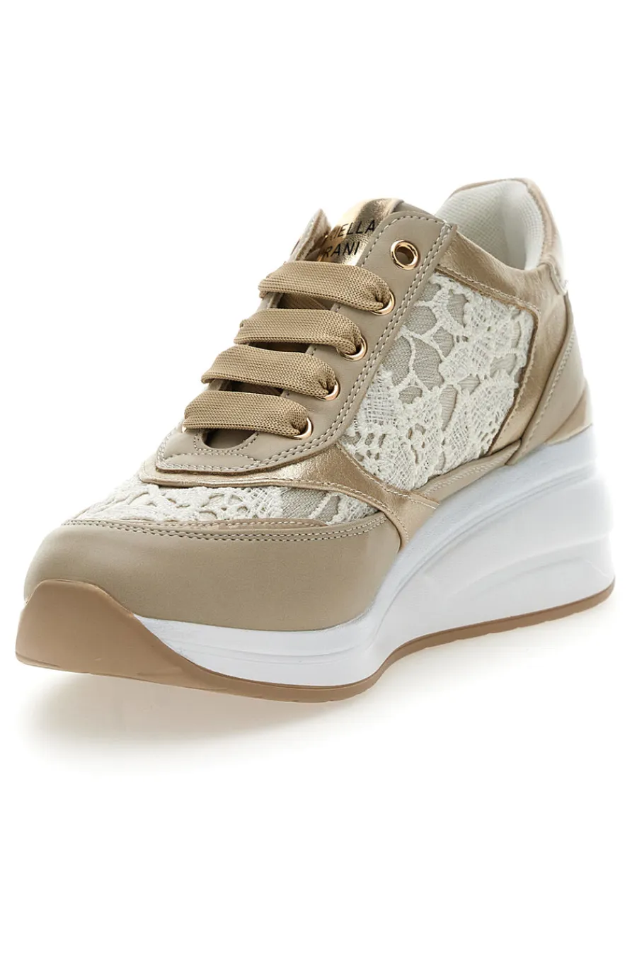 Stringate con Platform e Decorazioni Ricamate 51051-MARIELLA BURANI Clearance