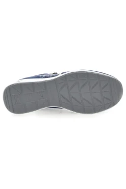 Stringate Blu con Platform e Tomaia Decorata 433 IN-INBLU