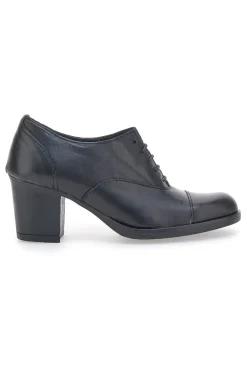 Stringate con Tacco 109 Nere-PITTARELLO CLASS New