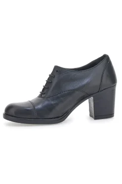 Stringate con Tacco 109 Nere-PITTARELLO CLASS New