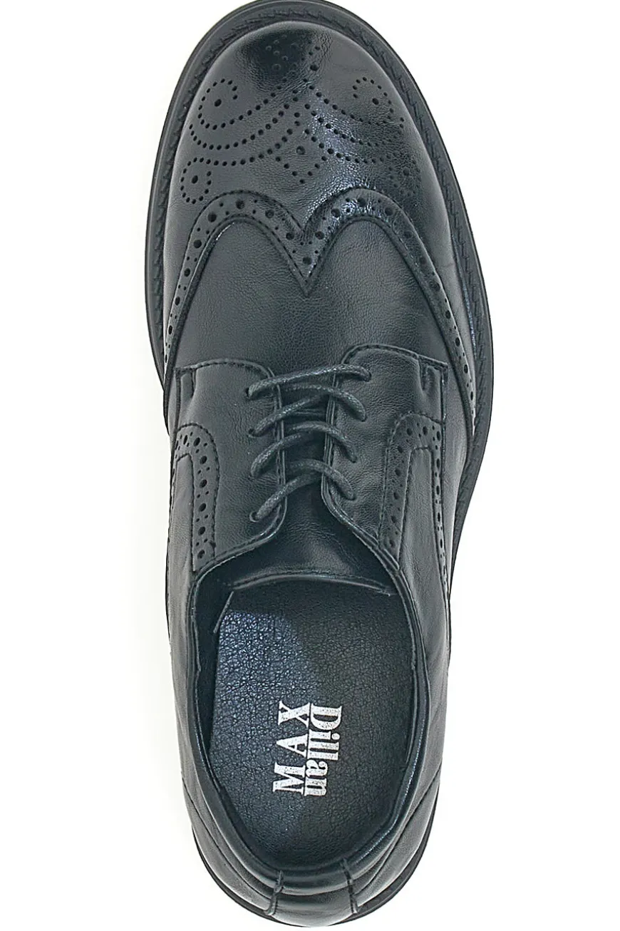 Stringate Inglesi Nere MAX DILLAN 9Y1733