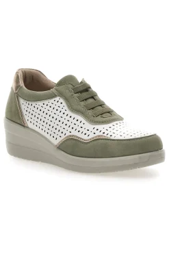Stringate Marroni con Platform e Lacci Elastici MDSS25T13-PRIMA RIGA Hot