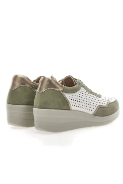 Stringate Marroni con Platform e Lacci Elastici MDSS25T13-PRIMA RIGA Hot