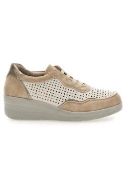 Stringate Marroni con Platform e Lacci Elastici MDSS25T13-PRIMA RIGA Hot