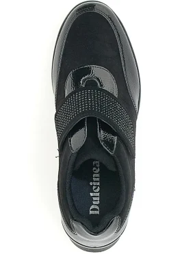Stringate Nere Senza Lacci 23225-DULCINEA Discount