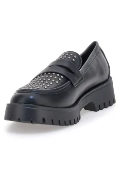 JN10125 e Loafer mit Nieten und Profilsohle-TALEMI Hot