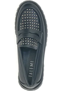 JN10125 e Loafer mit Nieten und Profilsohle-TALEMI Hot