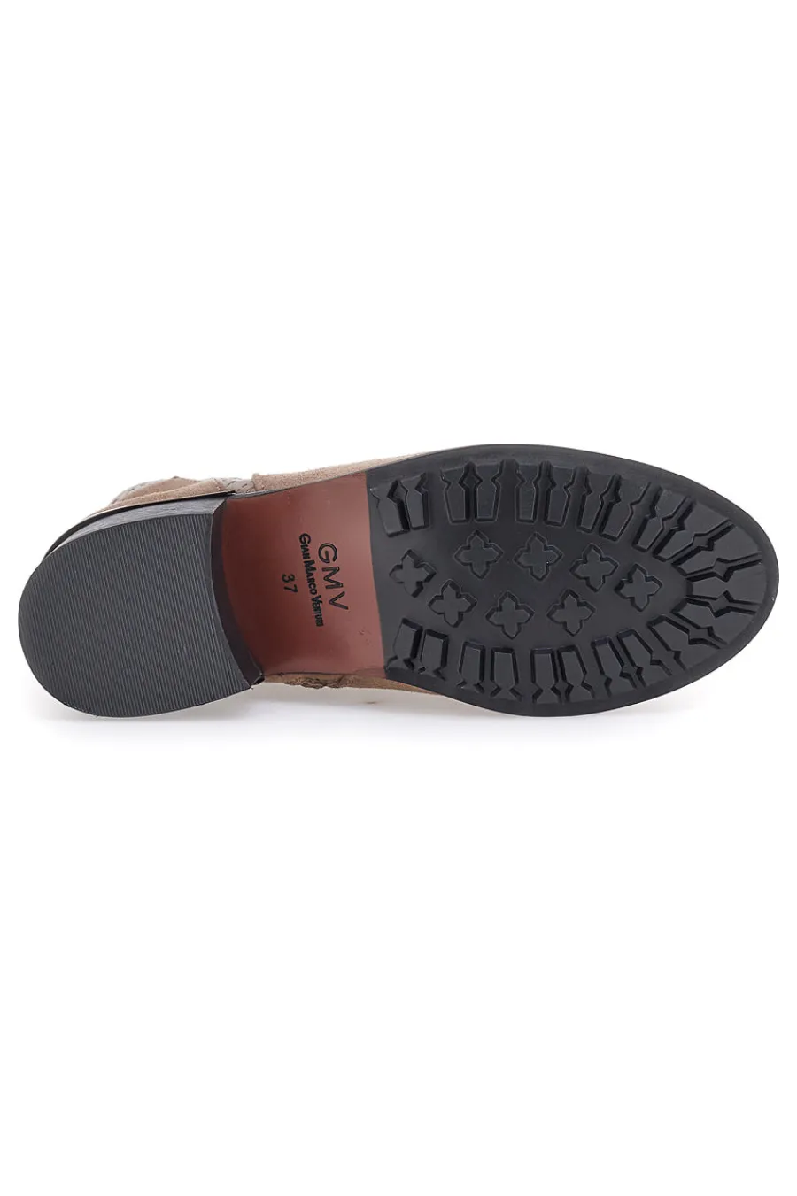 farbene Stiefeletten mit Obermaterial in Wildlederoptik Gian Marco Venturi TR0304-GMV New