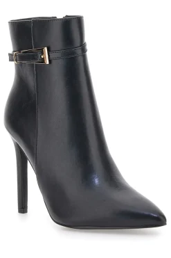 P626 e Stiefeletten mit hohem Absatz und goldenem Riemen-THE FIRST Hot