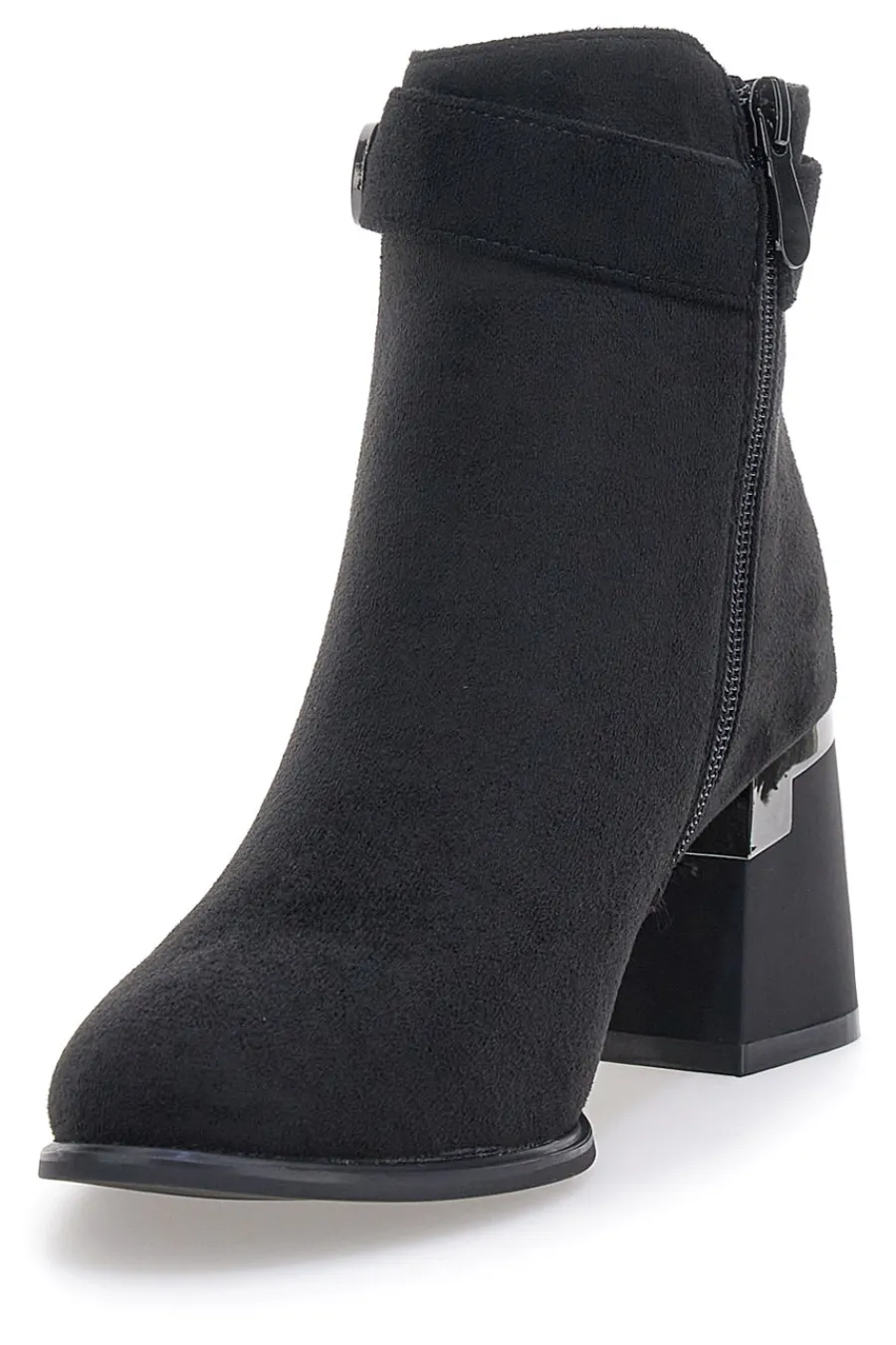 P618 – e Stiefeletten mit quadratischem Absatz-THE FIRST Online