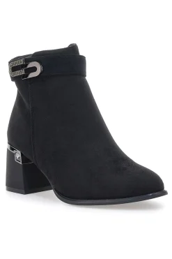 P618 – e Stiefeletten mit quadratischem Absatz-THE FIRST Online