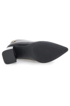 Tronchetti neri con tacco alto e logo MB 51690C1057-MARIELLA BURANI Clearance