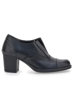 Tronchetto nero in vera pelle Made in Italy 108-PITTARELLO ELITE