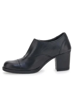 Tronchetto nero in vera pelle Made in Italy 108-PITTARELLO ELITE