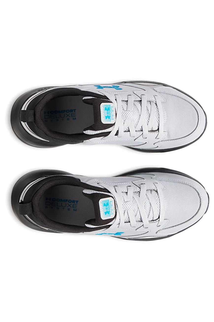 Under Amour Charged Edge Laufschuhe in Grau und Hellblau