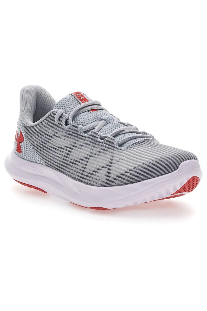 Under Armour UA Charged Speed Swift graue Laufschuhe