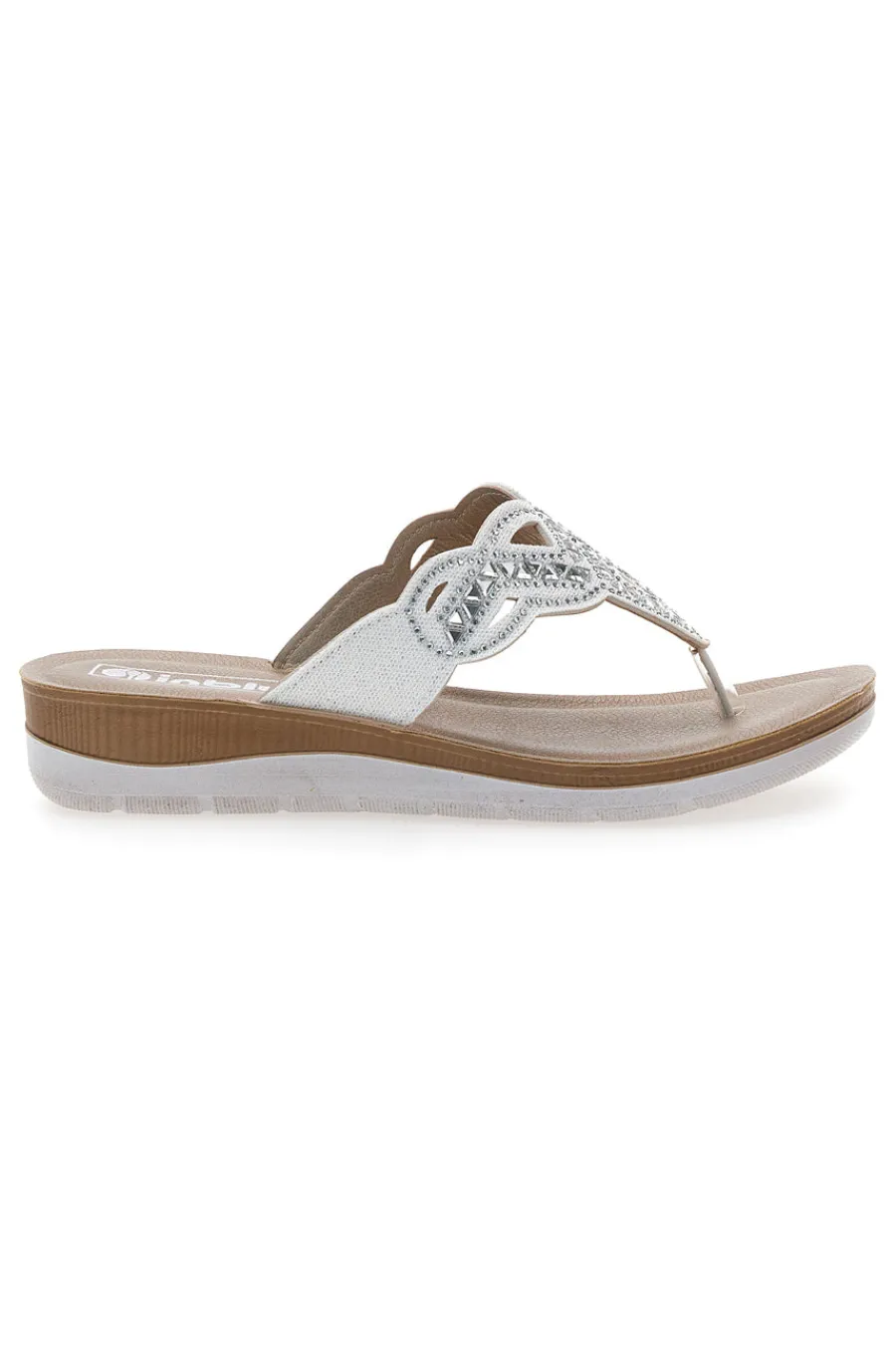 e Flip-Flops mit Steinen und Strasssteinen 36 Bv-INBLU Best