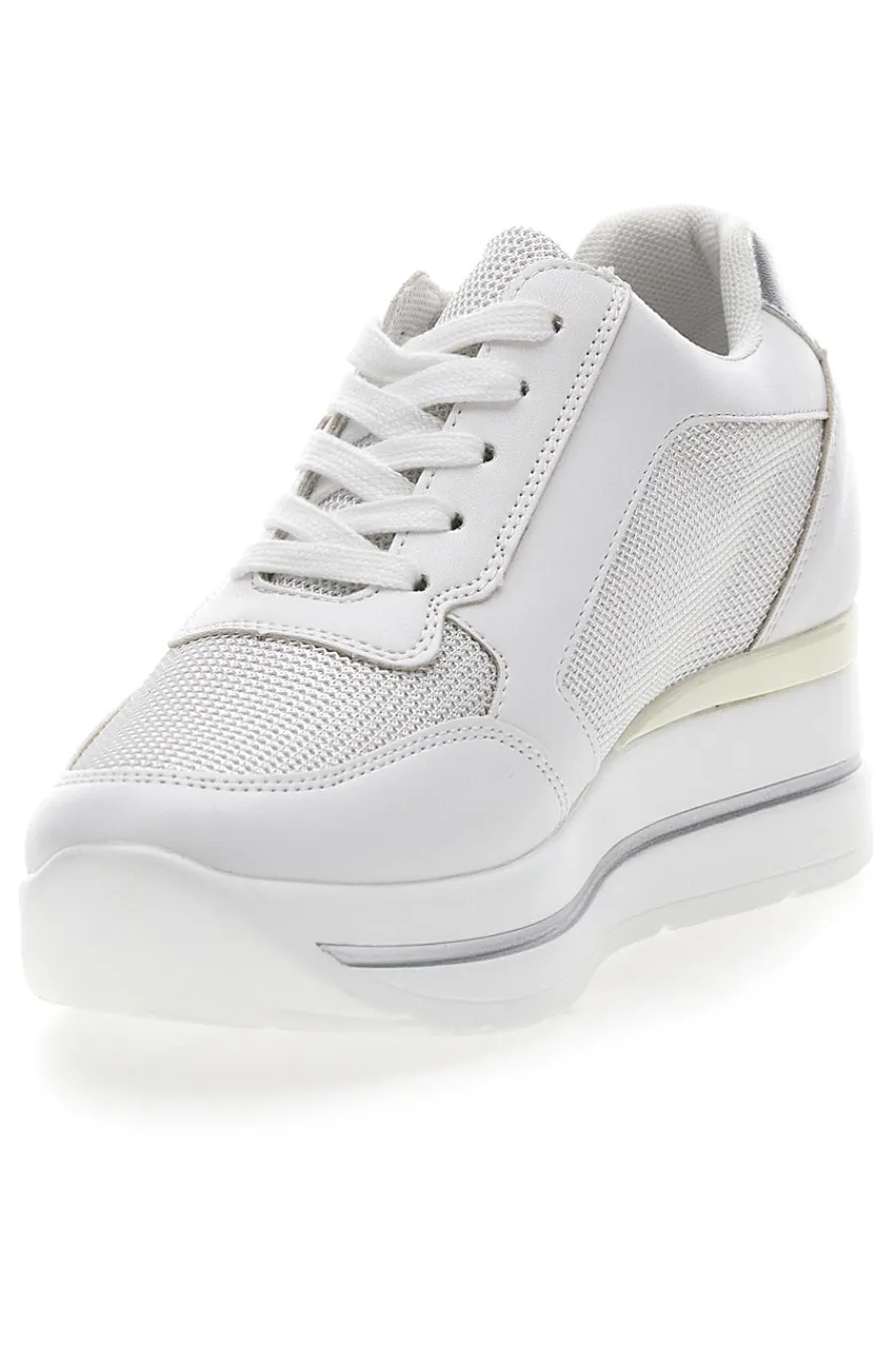 e Sneakers mit Keilabsatz und seitlichem Reißverschluss E45-ENERGY Sale