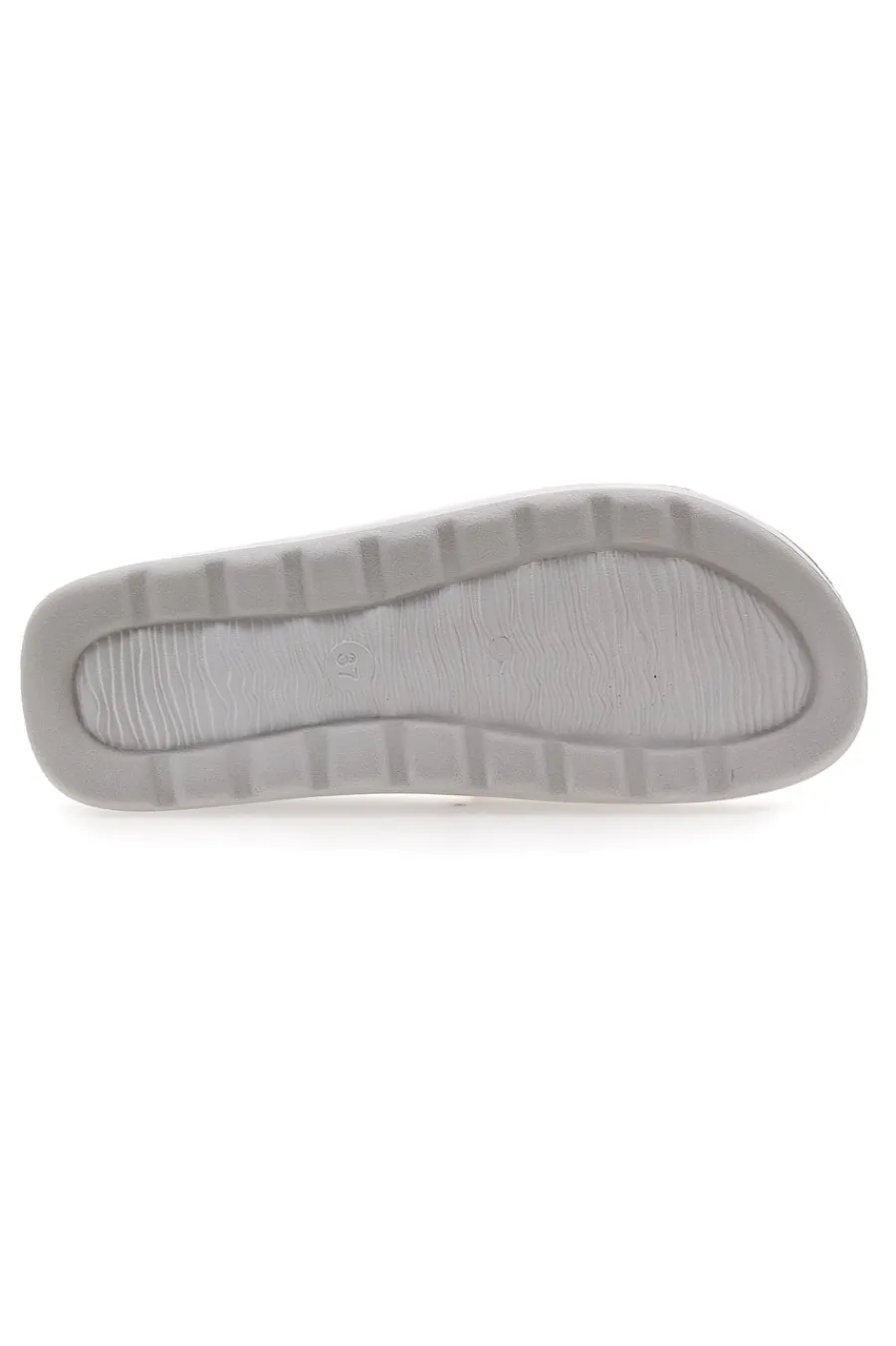Weiße und fuchsiafarbene Gummipantoffeln 10 AG-INBLU Sale