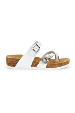 silberne Hausschuhe mit echter Ledersohle 293A312SR-PITTARELLO ECO Hot