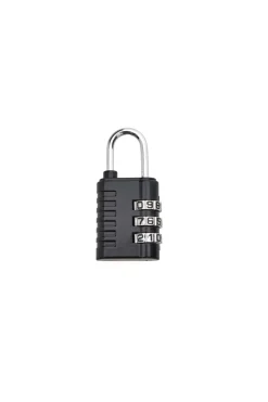 Wis Lock schwarzes multifunktionales Zahlenschloss