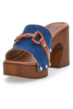 Zoccoli Con Tacco 9 cm 15495JP-PITTARELLO LOVE Best