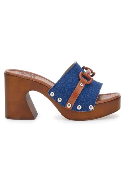 Zoccoli Con Tacco 9 cm 15495JP-PITTARELLO LOVE Best